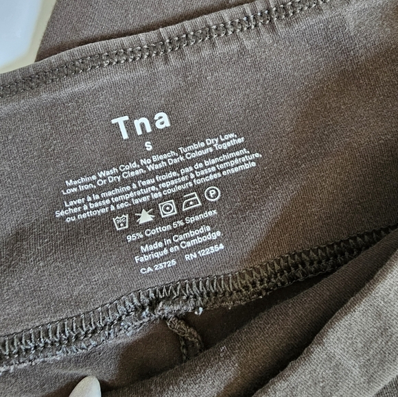 Aritzia TNA s Dark Green Full Length Leggings - Picture 3 of 4